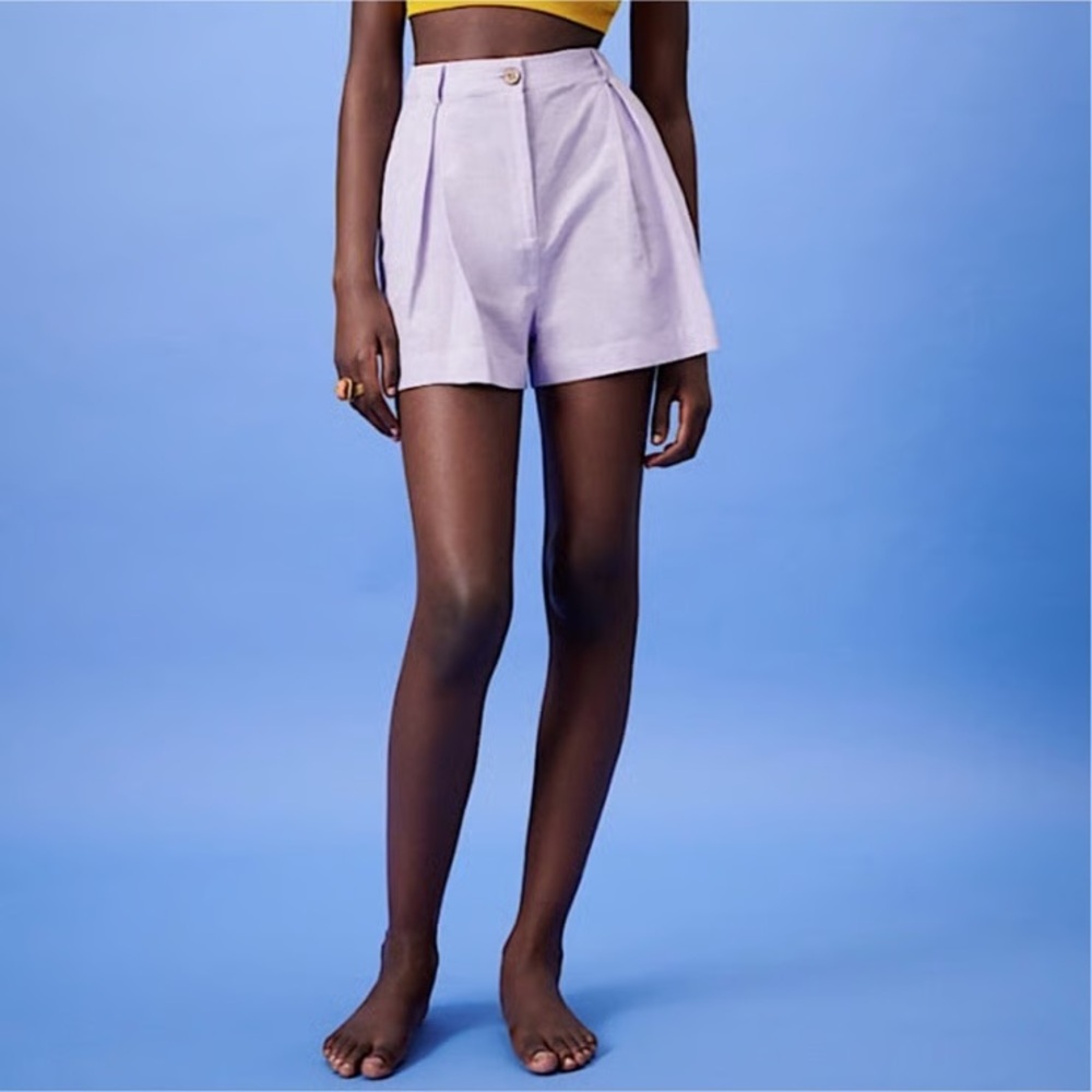 ZARA Linen Shorts